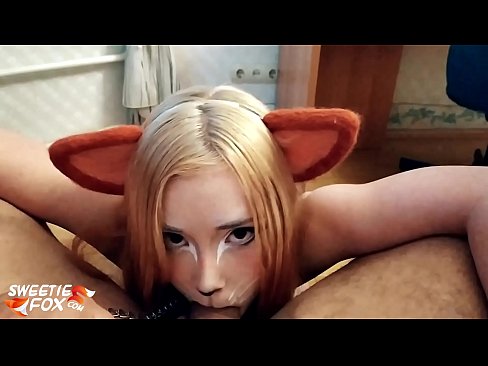 ❤️ Kitsune slikke dick en cum yn har mûle ️❌ Pornofideo by wy ❌